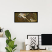 Poster Cheval Polo (Bureau à domicile)