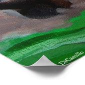 Poster Cheval poussiéreux (Coin)