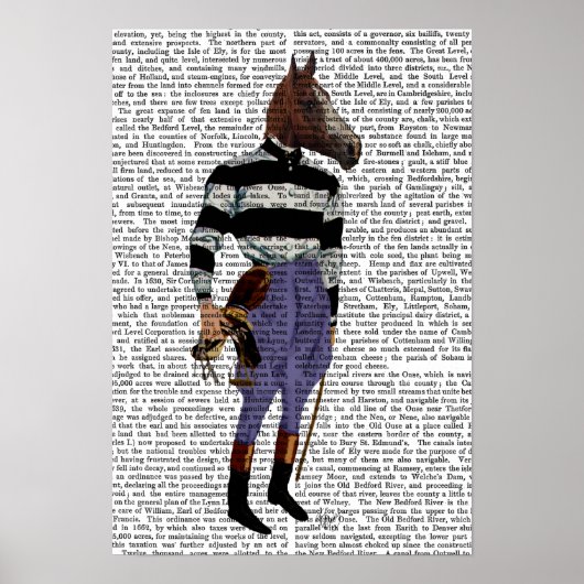 Poster Cheval Racing Jockey Full (Devant)