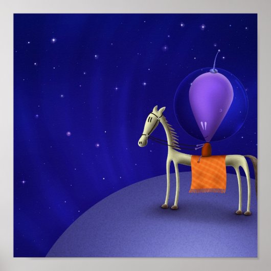 Poster Cheval Rider (Devant)