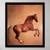 POSTER CHEVAL ROUGE (Devant)