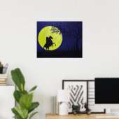 Poster Cheval sans tête (Bureau à domicile)