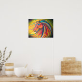 Poster Cheval sauvage (Cuisine)