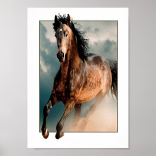 Poster Cheval sauvage