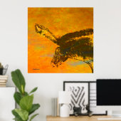 Poster Cheval sauvage Chauvet (Bureau à domicile)