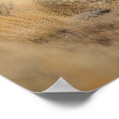 Poster Cheval sauvage dans les plaines de montagne (Coin)