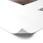 POSTER CHEVAL SAUVAGE DES MONTAGNES DE L'ONAQUI, UTAH (Coin)