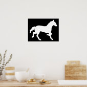 Poster cheval simple (Cuisine)