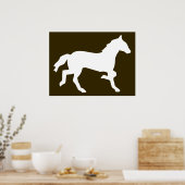 Poster cheval simple (Cuisine)