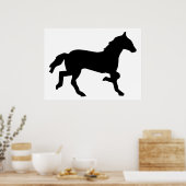 Poster cheval simple (Cuisine)