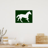 Poster cheval simple (Cuisine)