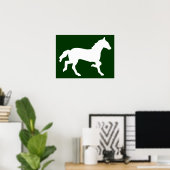 Poster cheval simple (Bureau à domicile)