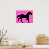 Poster cheval simple (Cuisine)