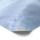 Poster Cheval Sorrel, émerveillé par la neige hivernale (Coin)