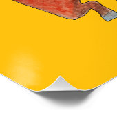 Poster Cheval sortant (Coin)