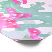 Poster Cheval Sous Le Baby shower De Mer (Coin)