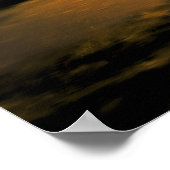 POSTER CHEVAL SUR LA PLAGE (Coin)