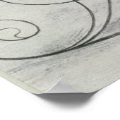 Poster Cheval traîné (Coin)