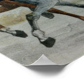 Poster Cheval traîné (Coin)