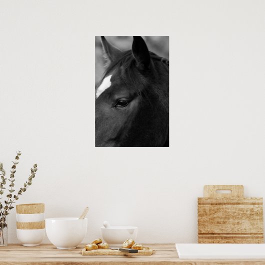 Poster Cheval wapcn (Cuisine)