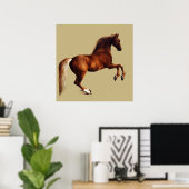 Poster Cheval Whistlejacket par George Stubbs (Bureau à domicile)