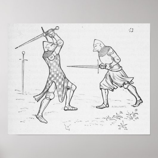 Poster Chevalier (Devant)