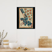 Poster Chevalier Avec Aigle Heraldry, Médiéval Du 14ème S (Cuisine)