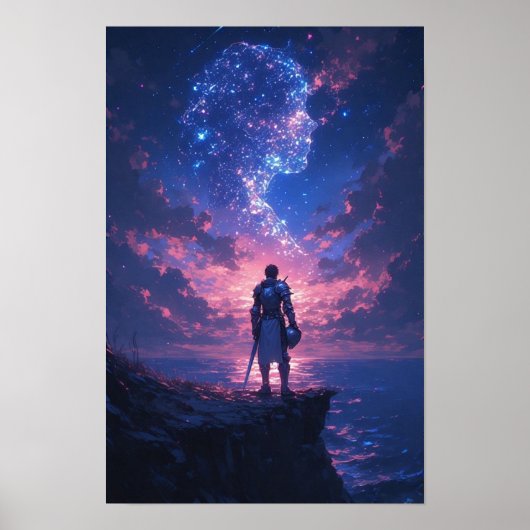 Poster Chevalier Céleste (Devant)