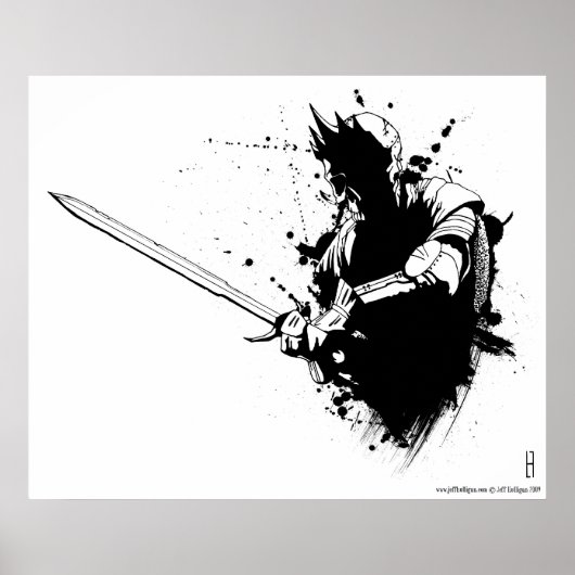 Poster Chevalier de l'ombre (Devant)