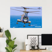 POSTER CHEVALIER DE MER CH-46E (Bureau à domicile)