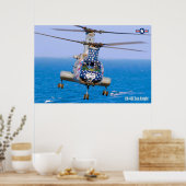 POSTER CHEVALIER DE MER CH-46E (Cuisine)