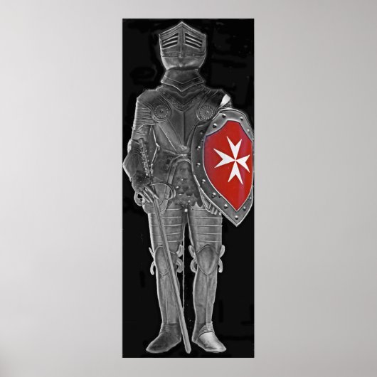 Poster Chevalier de Saint Jean, Malte (1) (Devant)