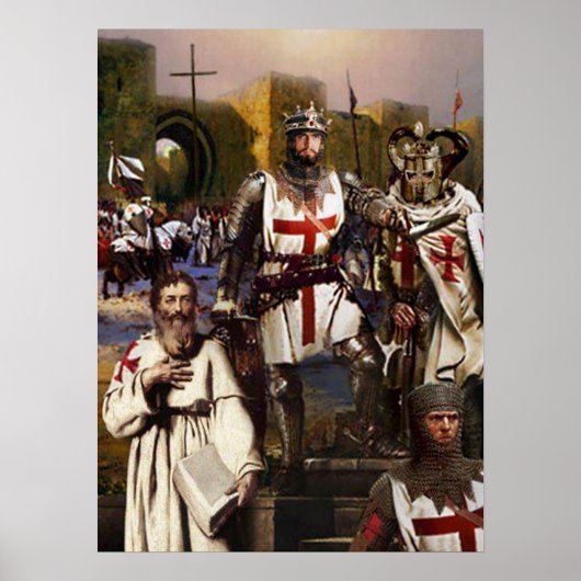 Poster Chevalier du temple (Devant)