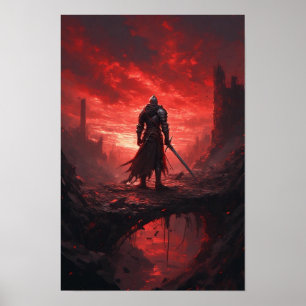 Poster Chevalier Épique
