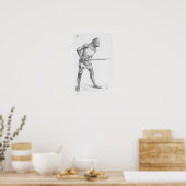 Poster Chevalier français (Cuisine)