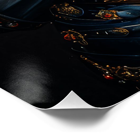 Poster Chevalier médiéval (Coin)