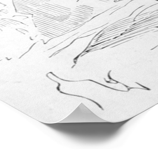 Poster Chevalier médiéval (Coin)