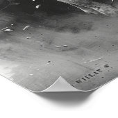 Poster Chevalier Médiéval équitation - Illustration Vinta (Coin)