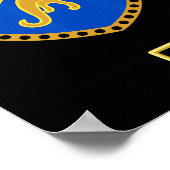 Poster Chevalier médiéval Renaissance Tuni do-it-yourself (Coin)