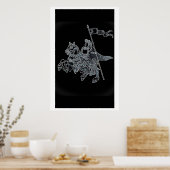 Poster Chevalier noir (Cuisine)