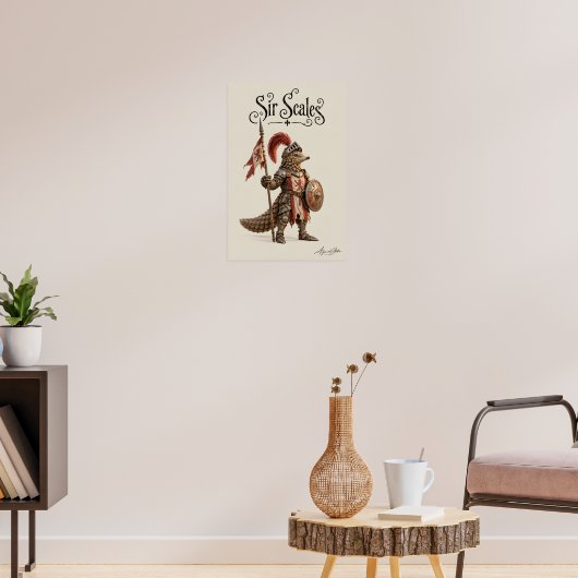 Poster Chevalier Pangolin (Salon 3)