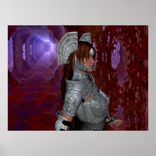 Poster Chevalier perdu (Devant)