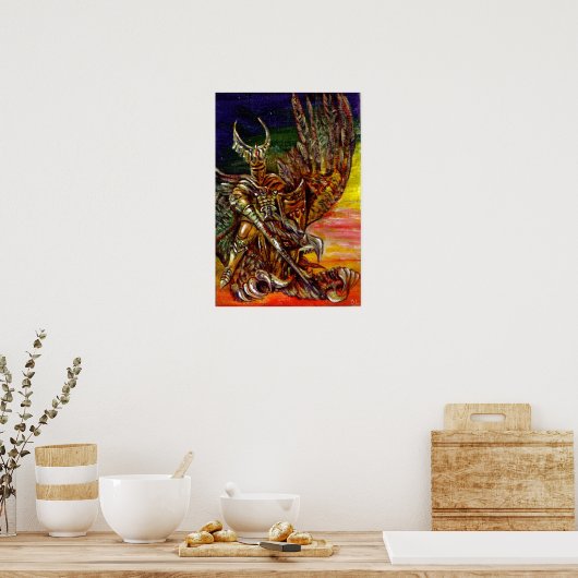 POSTER CHEVALIER SOMBRE (Cuisine)