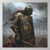 Poster Chevalier Tormenté (Devant)