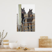 Poster Chevaux (Cuisine)