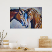 Poster Chevaux (Cuisine)