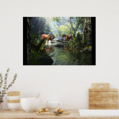 Poster Chevaux (Cuisine)