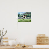 POSTER CHEVAUX (Cuisine)