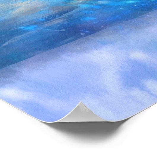 Poster Chevaux arabes de l'ÎLE STELLAR (Coin)