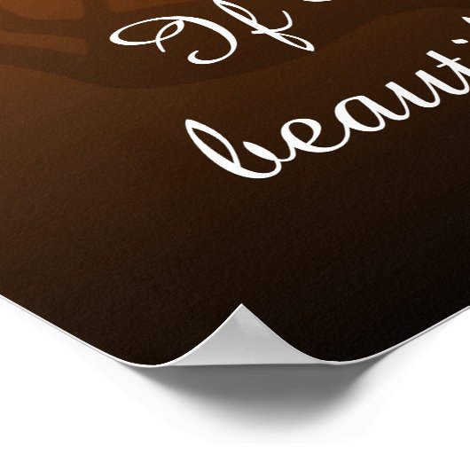 Poster Chevaux au coucher du soleil (Coin)